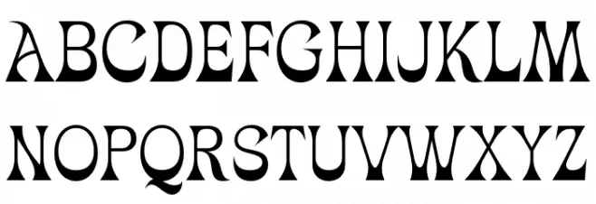 ChristmasBlink Font Litere mari