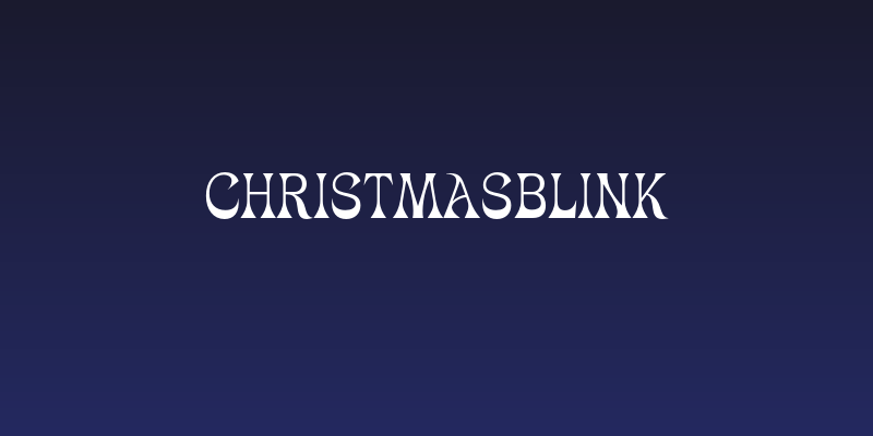 ChristmasBlink Social Header