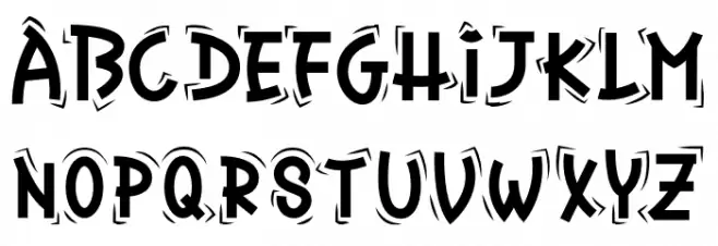 ChristmasCandyRegular Font UPPERCASE