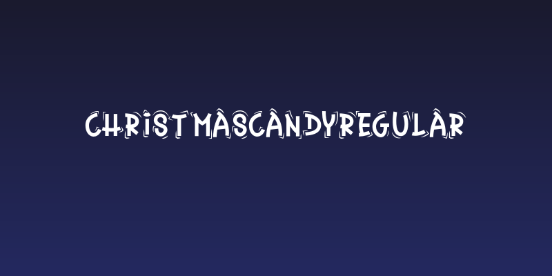 ChristmasCandyRegular Social Header