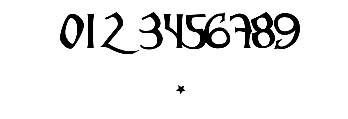 ChristmasCarol Font OTHER CHARS