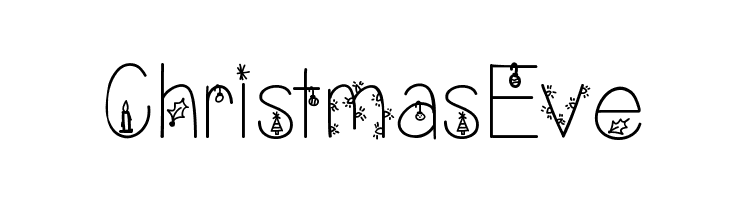 ChristmasEve  免费字体下载