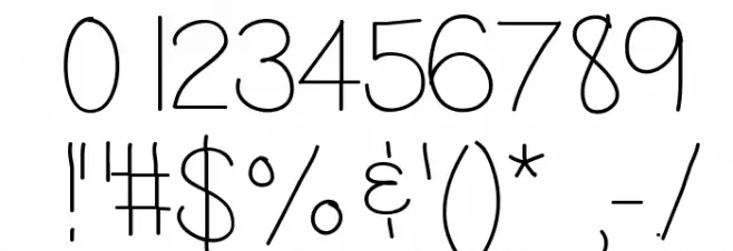 ChristmasEve Font OTHER CHARS