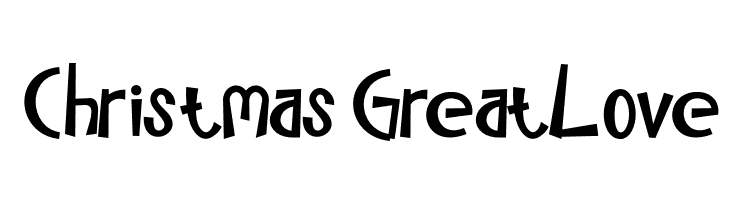 ChristmasGreatLove لخطوط تنزيل