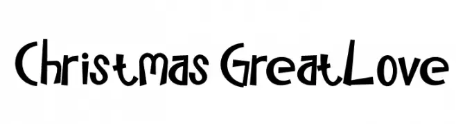 ChristmasGreatLove  नि: शुल्क फ़ॉन्ट्स डाउनलोड