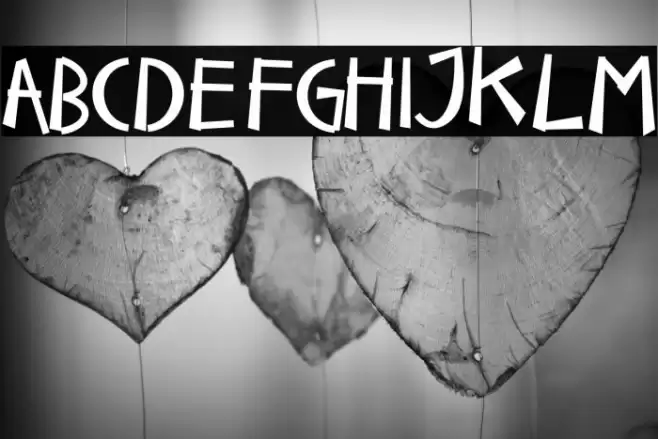 ChristmasGreatLove خط examples