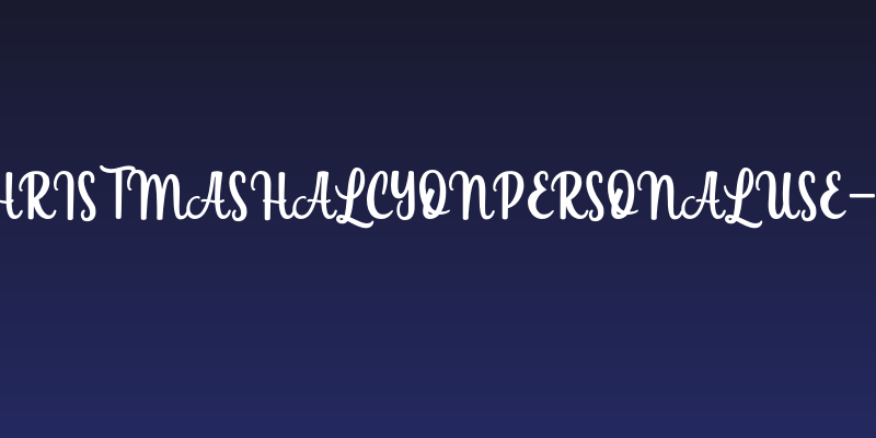 ChristmasHalcyonPersonalUse-R Social Header