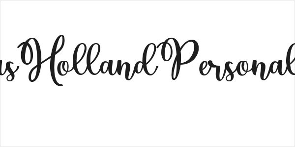 ChristmasHollandPersonalUse-R Logo