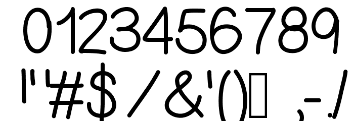 ChristmasLigtness Font OTHER CHARS