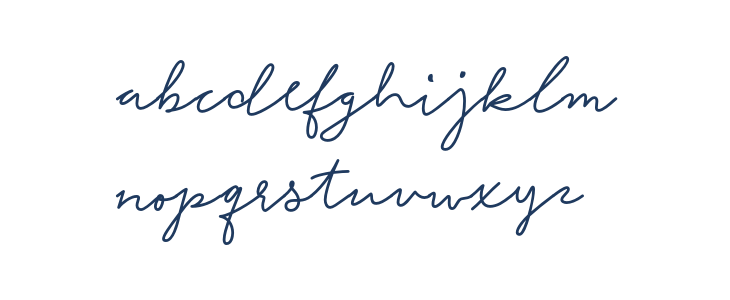 ChristmasMonogram-Regular Lowercase