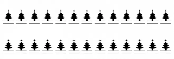 ChristmasMonogramColor-Reg Fonte MAIÚSCULAS