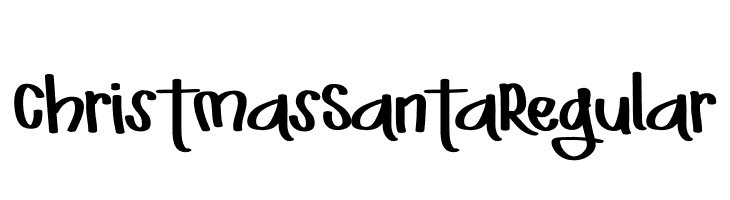 ChristmasSantaRegular  Скачать бесплатные шрифты