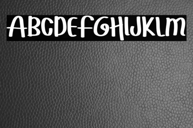 ChristmasSantaRegular Font examples