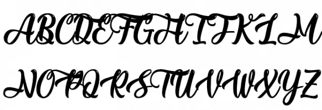 ChristmasSquad-PersonalUse Шрифта ВЕРХНИЙ