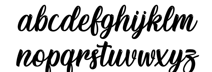 ChristmasSquad-PersonalUse Font LOWERCASE