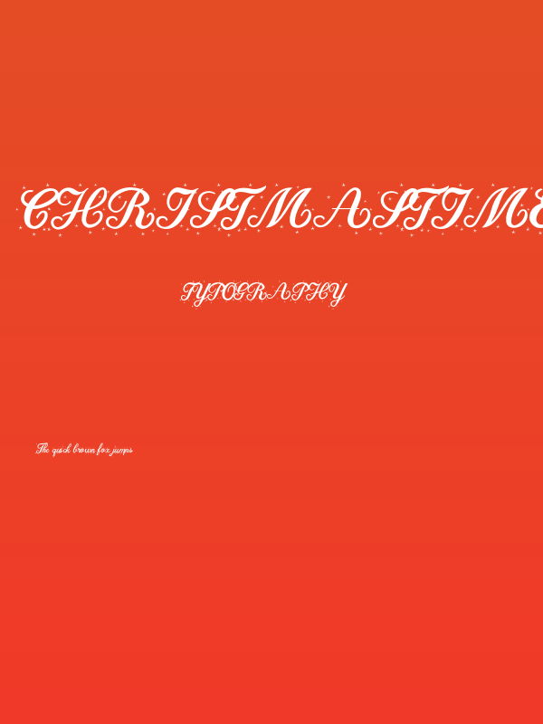 ChristmasTimeStarPersonalUse-Re Poster