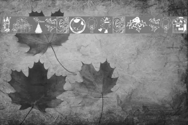 ChristmasTime Font examples