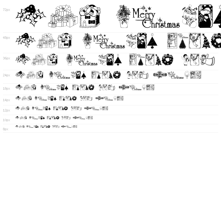 ChristmasTime Waterfall