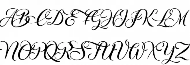 ChristmasWish-Calligraphy फ़ॉन्ट अपरकेस