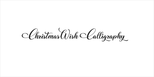ChristmasWish-Calligraphy Logo