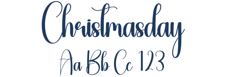 Christmasday Font Preview