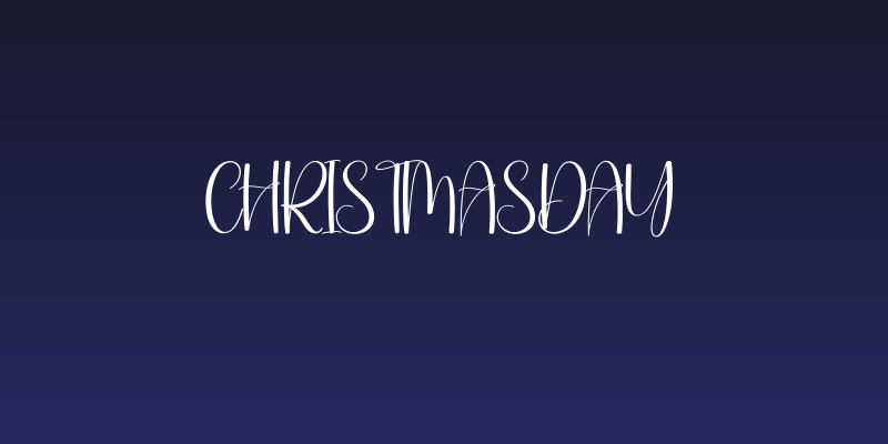 Christmasday Social Header