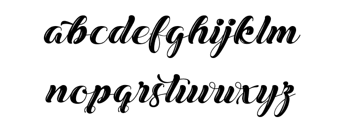 ChristmasinFinland Font LOWERCASE