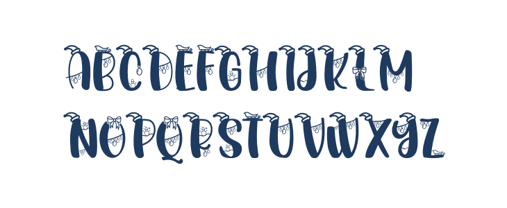 Christmasland Decorative Lowercase