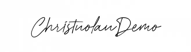 Christnolan Demo  Fuentes Gratis Descargar