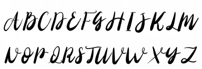 Christony 字体 大写