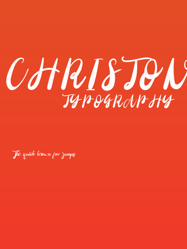 Christony Poster