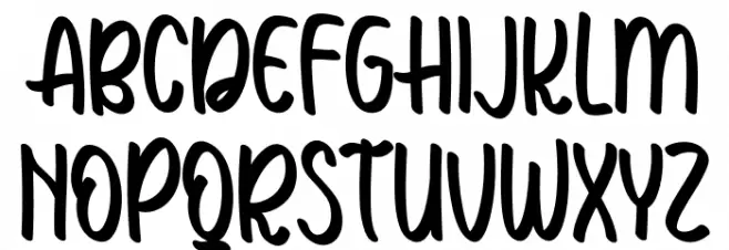 Christoper 字体 大写
