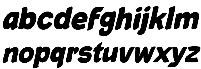 Christopher Done Italic Font LOWERCASE