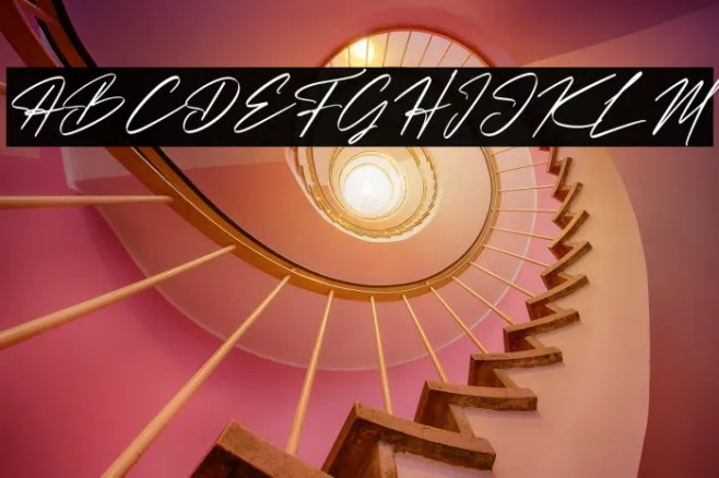 Christopher Signature Italic Example 3