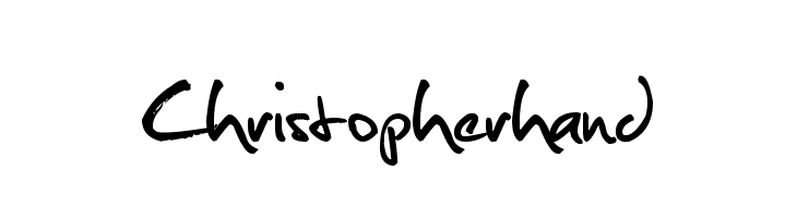Christopherhand फ़ॉन्ट