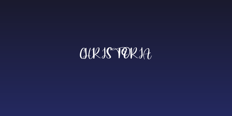 Christoria Social Header