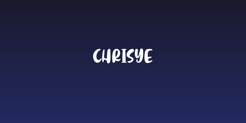 Chrisye Social Header