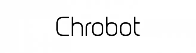 Chrobot  les polices de caractères gratuit tlcharger