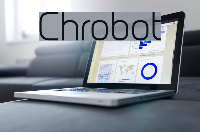 Chrobot Font examples