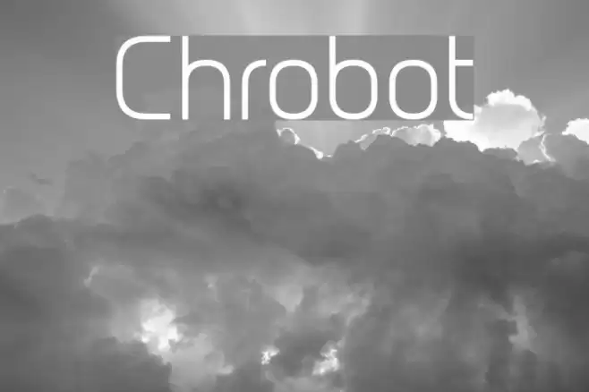 Chrobot Font examples