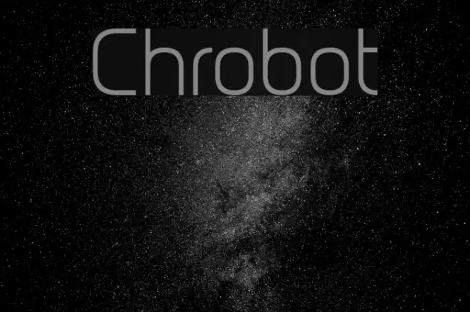Chrobot Font examples