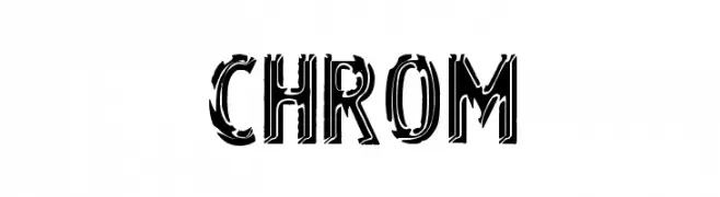 Chrom  Fuentes Gratis Descargar