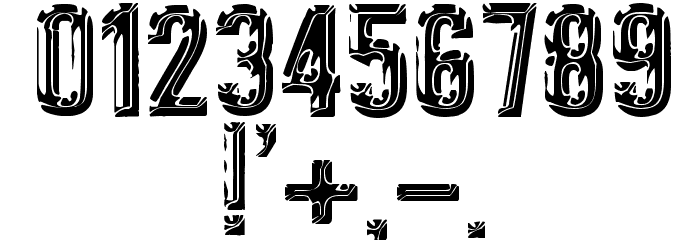 Chrom Font OTHER CHARS