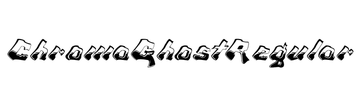 Chroma Ghost Regular Font
