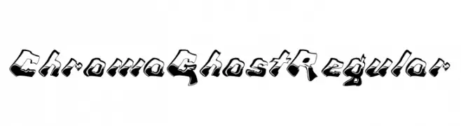 Chroma Ghost Regular  Frei Schriftart Herunterladen