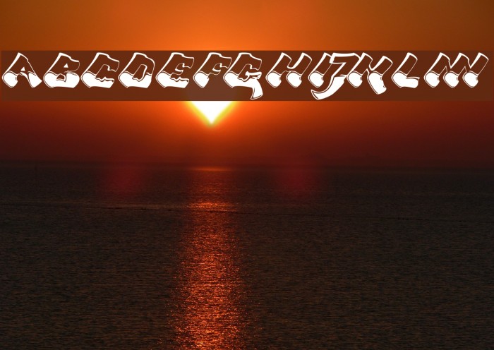 Chroma Ghost Regular Font examples