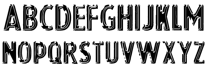 Chrom Font LOWERCASE