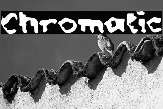 Chromatic Font examples