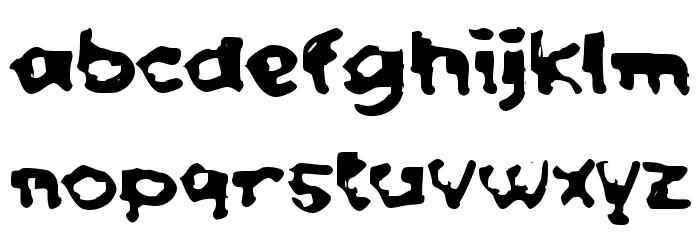 Chromatic Font LOWERCASE
