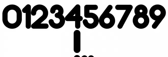 Chrome Black Normal Font OTHER CHARS